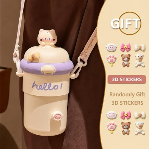 Kids Water Bottle 500ml - product dimensions and size reference