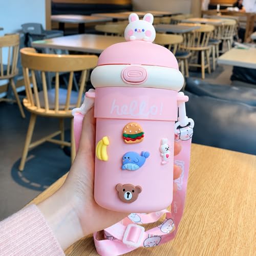 Kids Water Bottle 500ml - in use by child at school